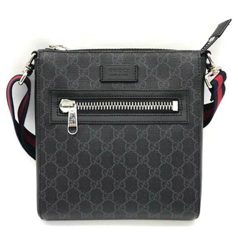 Gucci Shoulder Bag Small Gg Supreme 523599 Black 